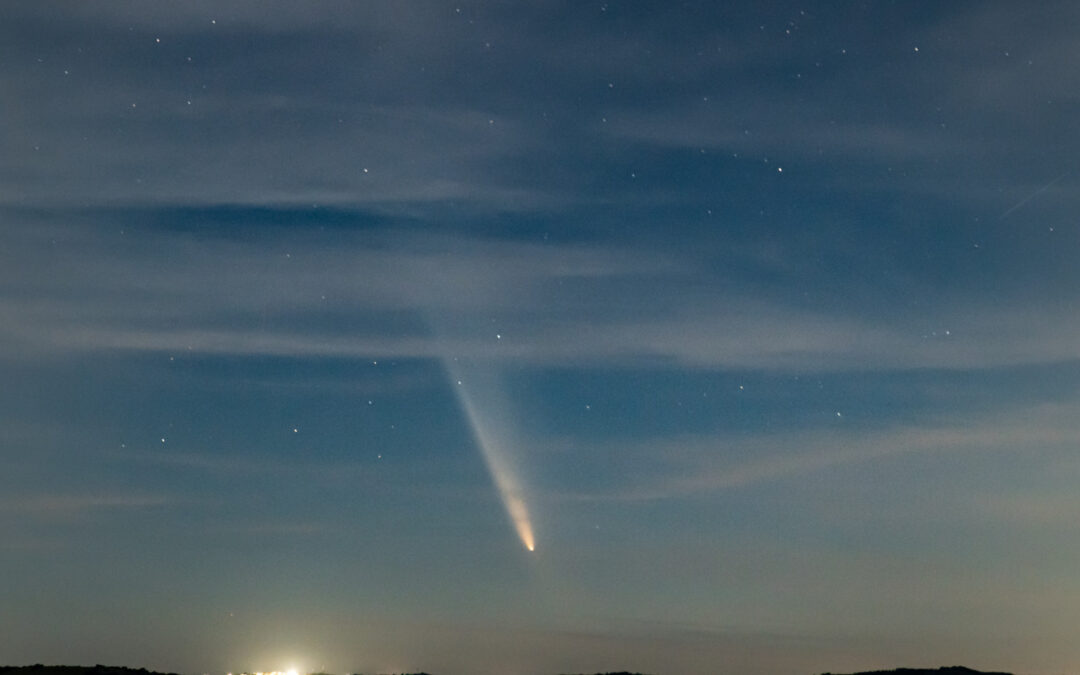 La cometa C-2023 passa anche nei cieli della Maremma