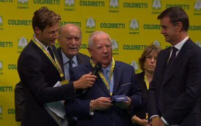 Coldiretti fa 80 anni, Mattarella premia il grossetano Capannini